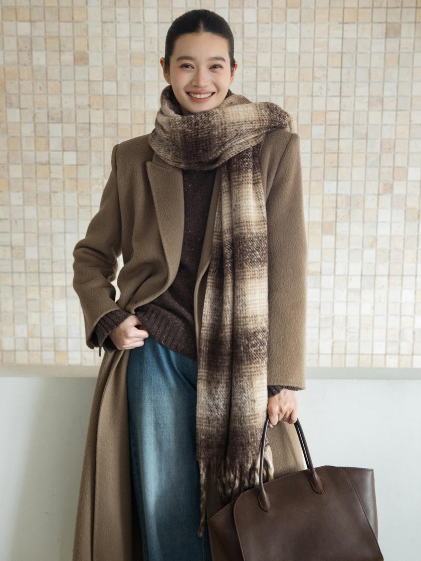 Structured Double-Breasted Coat