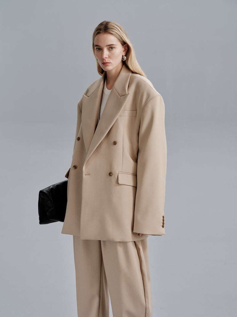 Blazer à cadre surdimensionné Kavi - Kaki