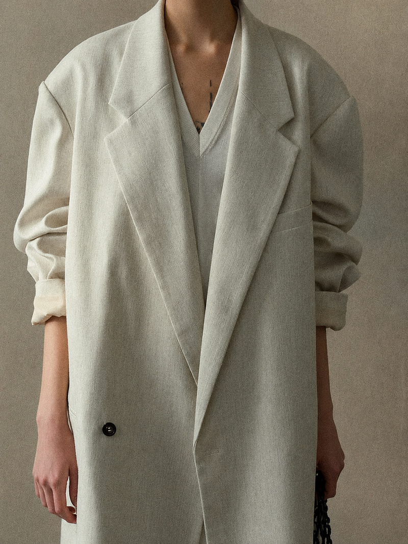 Leinen Flüster Blazer