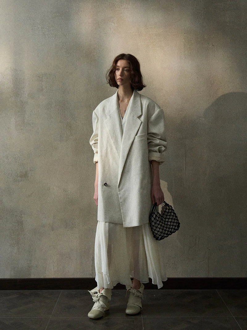 Linen Whisper Blazer