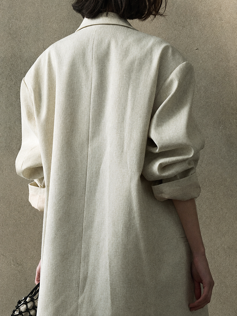 Leinen Flüster Blazer
