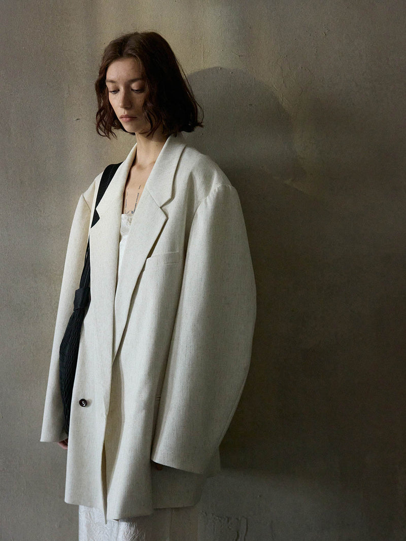 Leinen Flüster Blazer