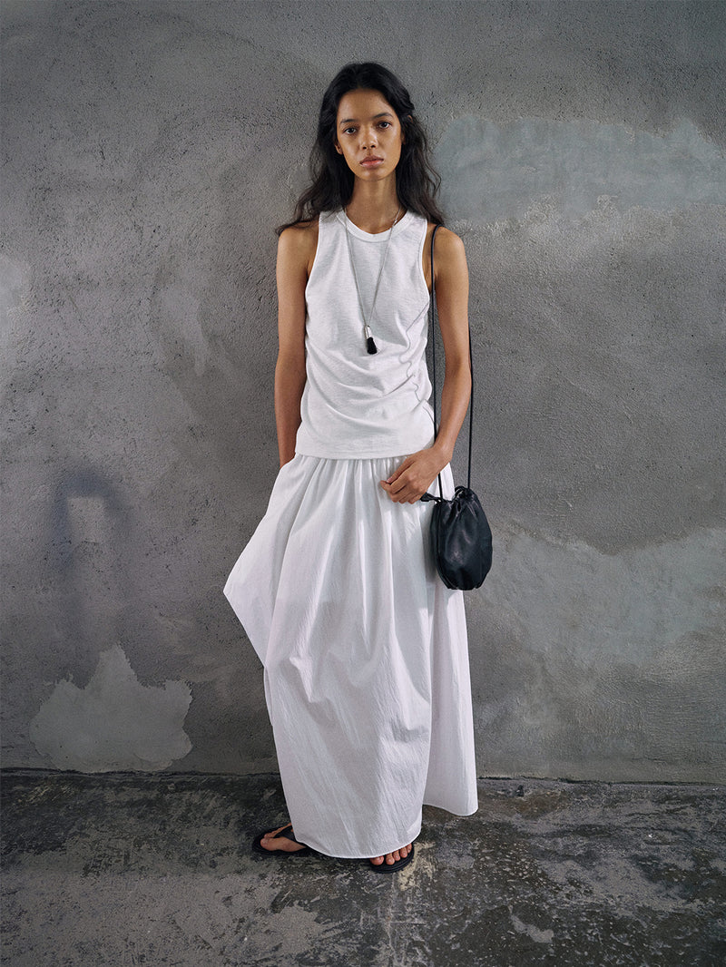 Nightfall Gathered Skirt