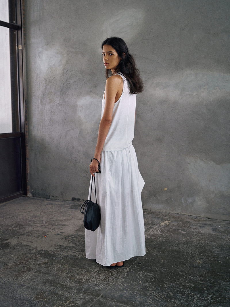 Nightfall Gathered Skirt
