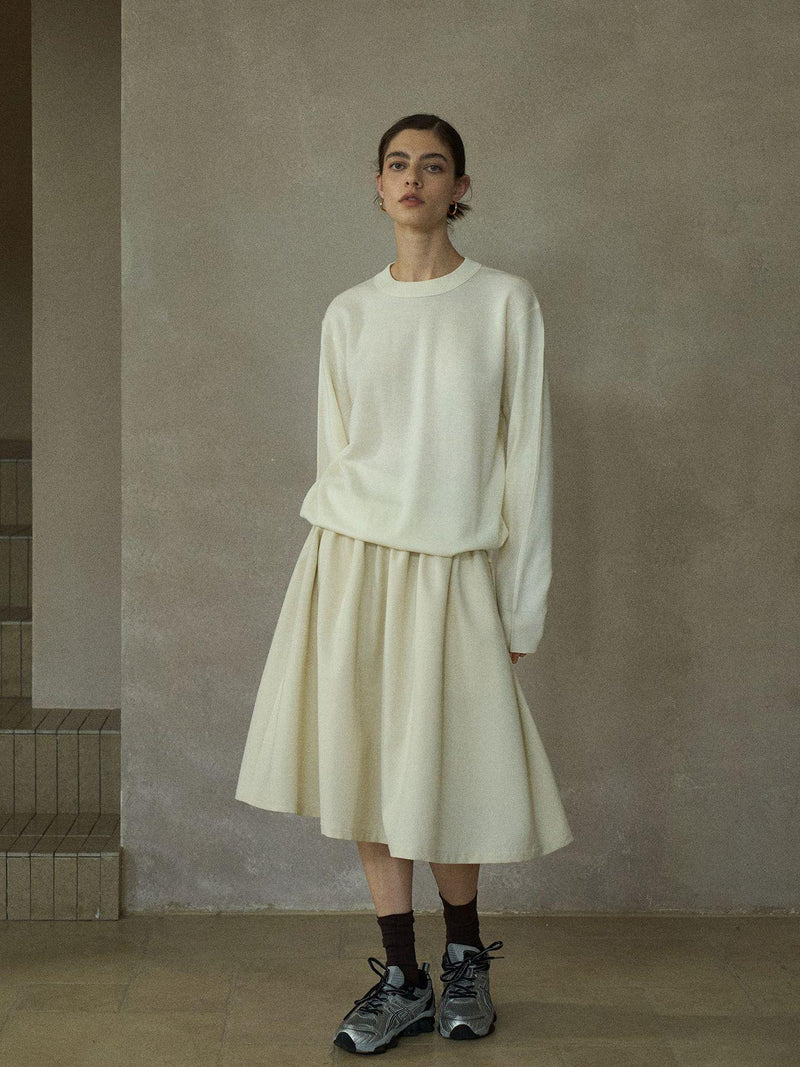 Sylva Casual Puff Skirt