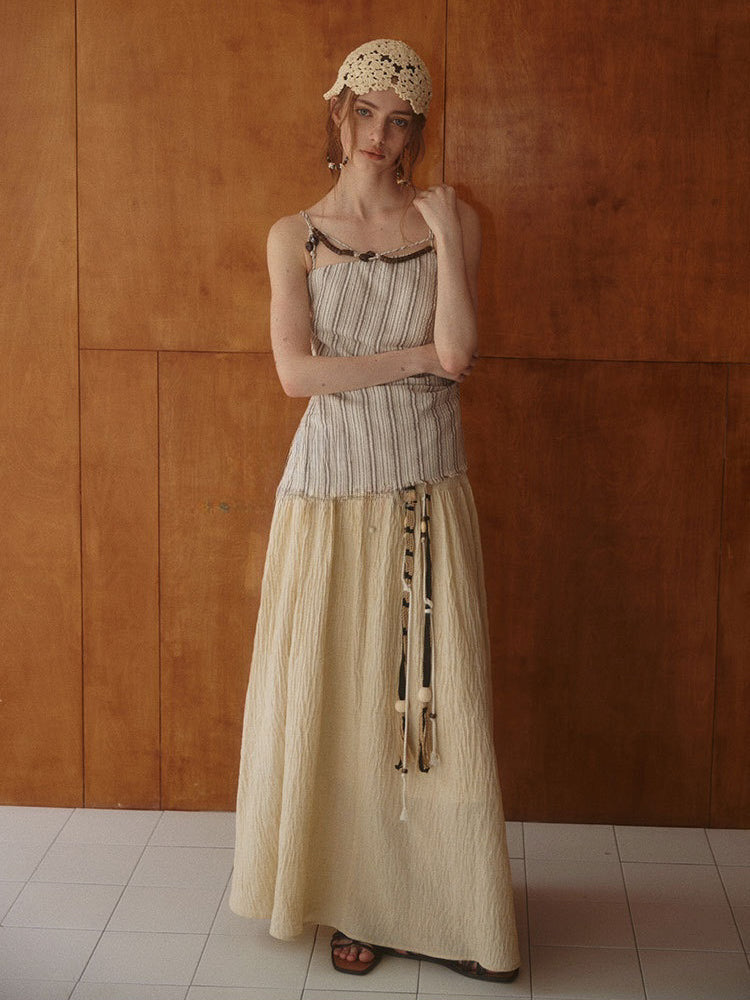 Solenne Flowy Maxi Skirt