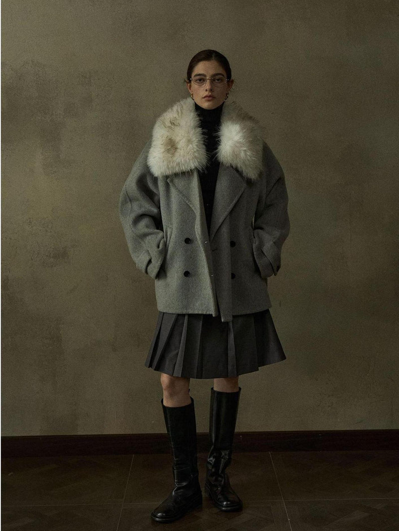 Deco Double-Faced Wool Jacket