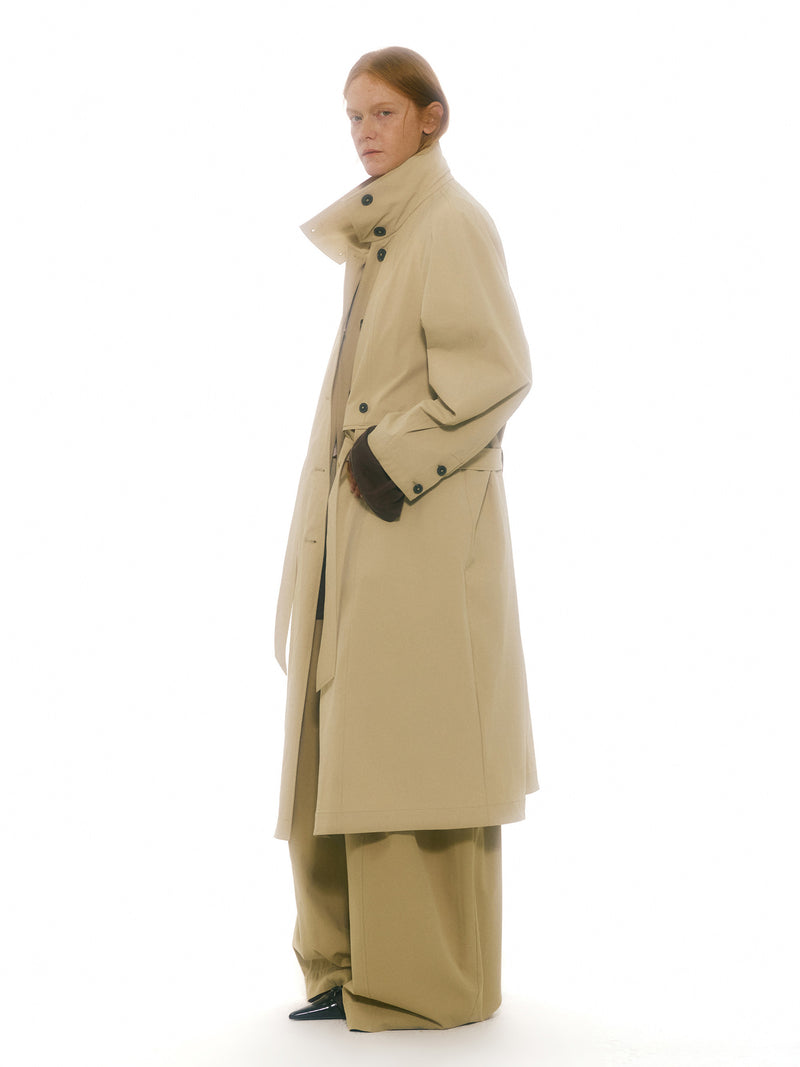 Cove Belted Long Coat