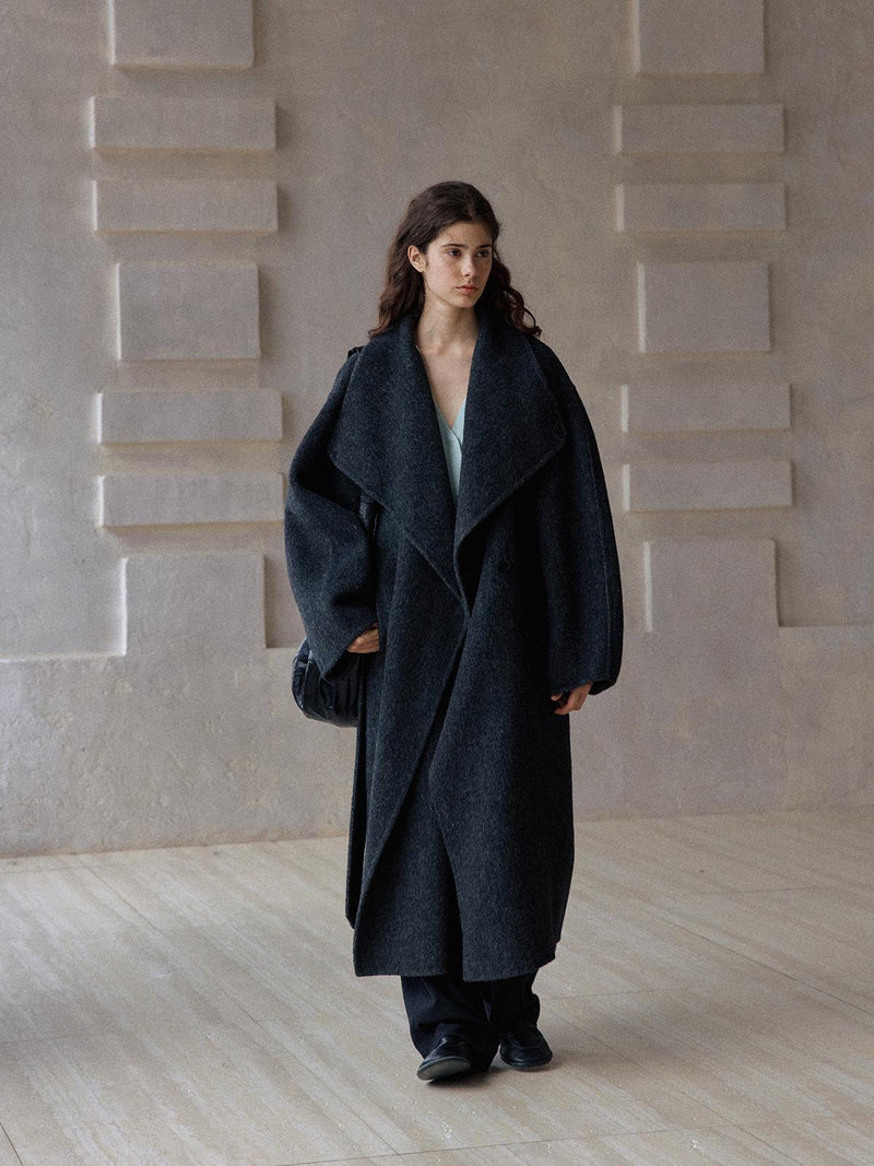 Serava Wool Double-Face Coat