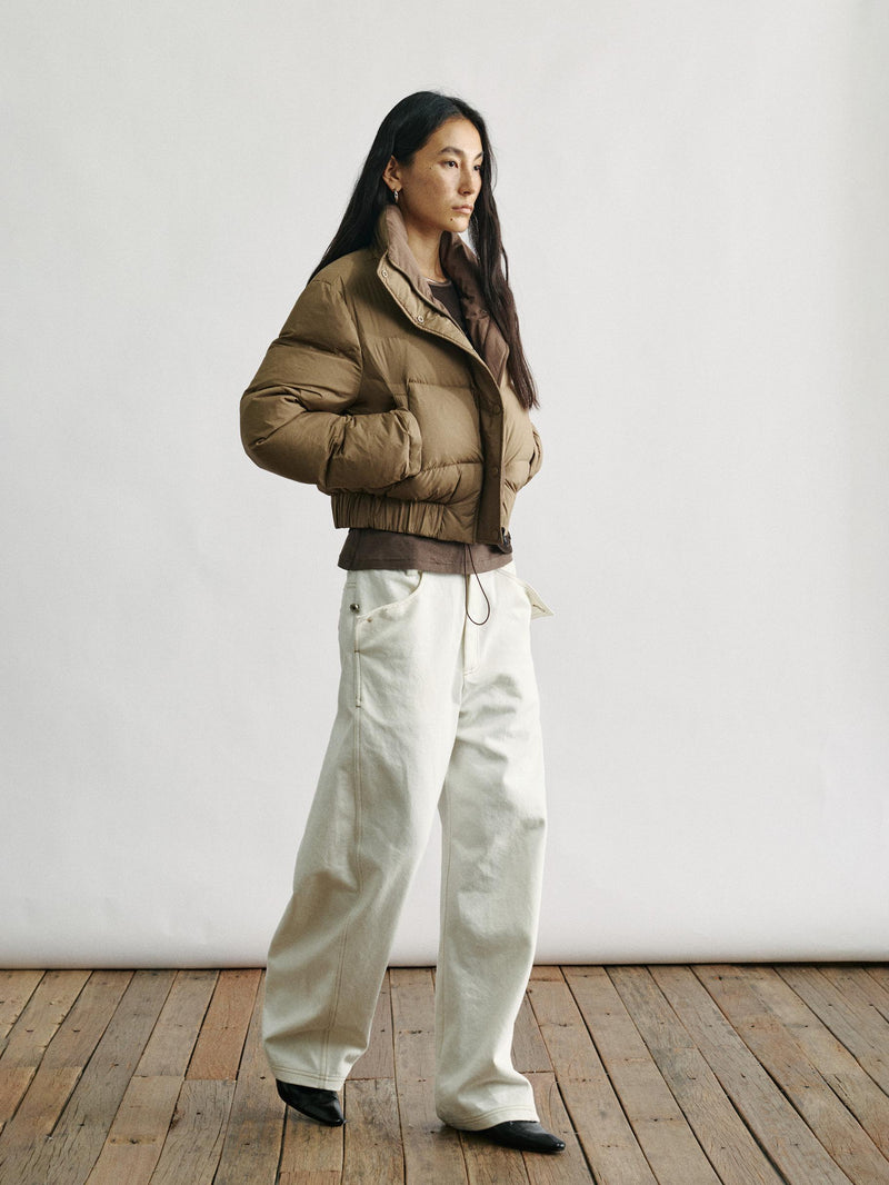 Bomber réversible Veloria en duvet