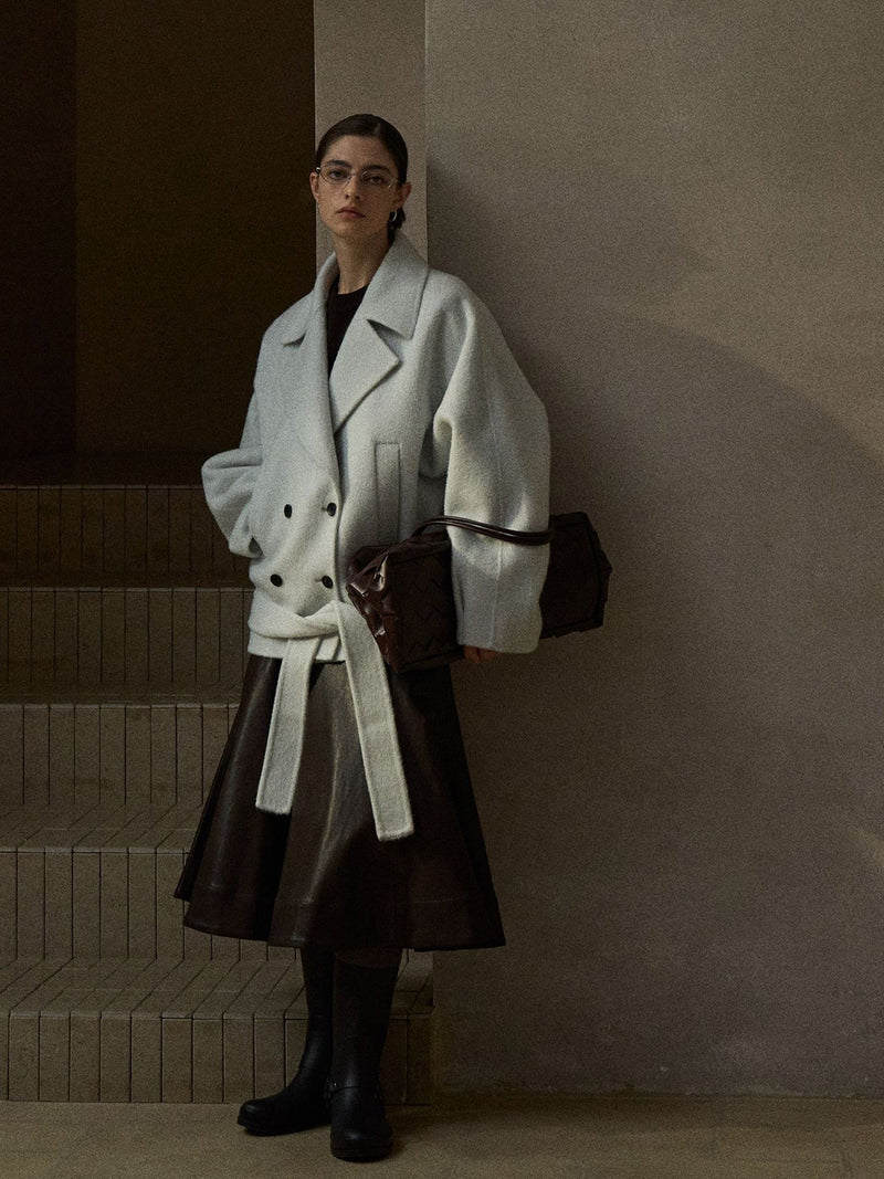 Vessel Dual-Breasted Wool Coat