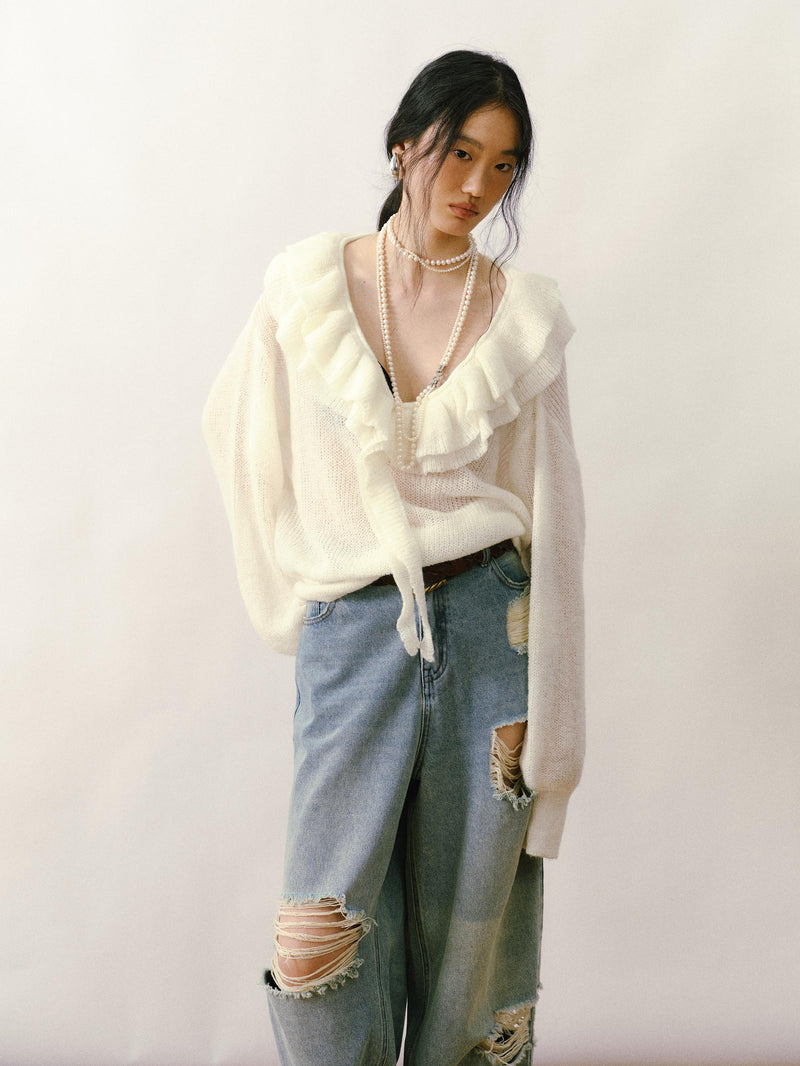 V-collo Aero Mohair