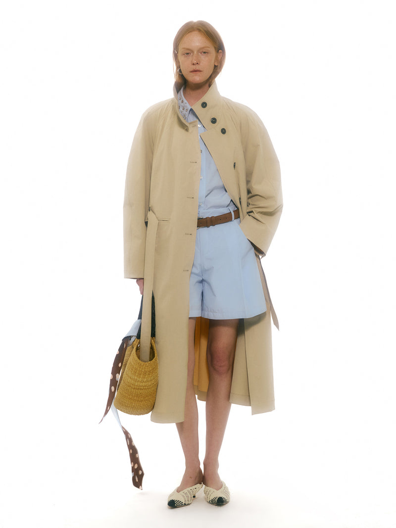 Cove Belted Long Coat