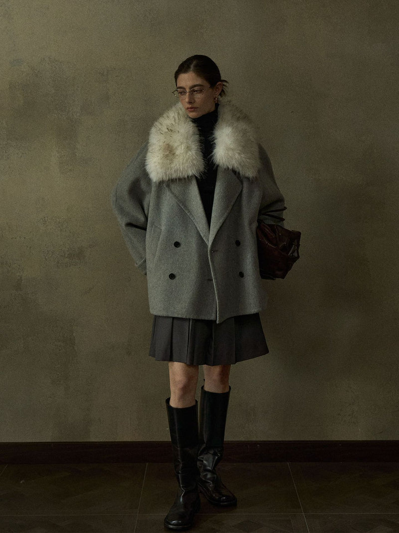 Deco Double-Faced Wool Jacket