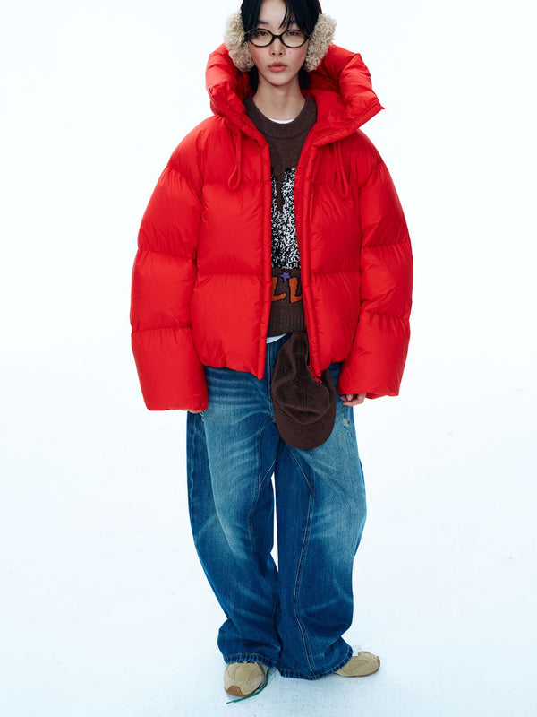 Nimbus Hooded Short Down Puffer Jacket