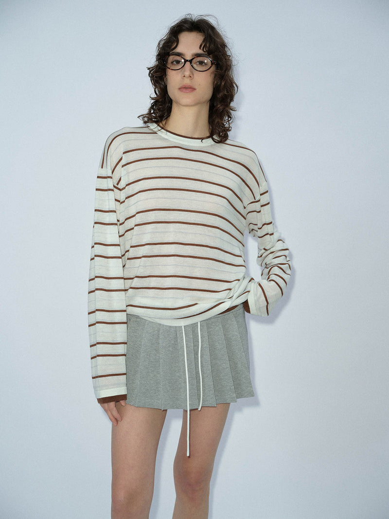 Luno Layered Stripe Knit
