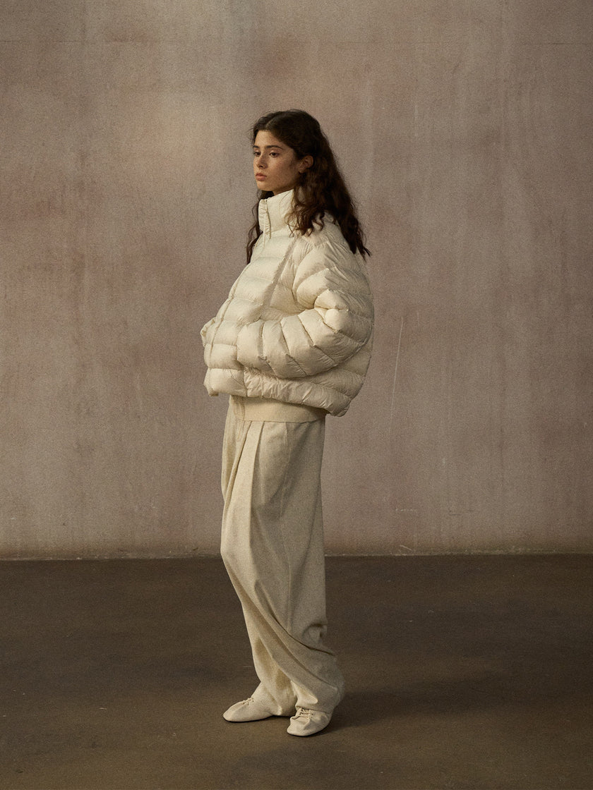 Harbor Veste matelassée à col montant