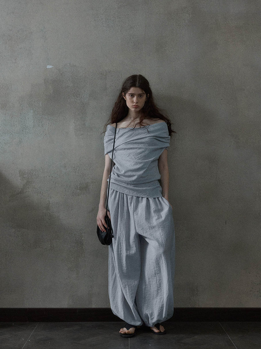 Top Sorella à épaules dénudées torsadé