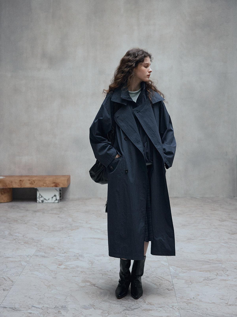 Mica Trench-Coat Voilé