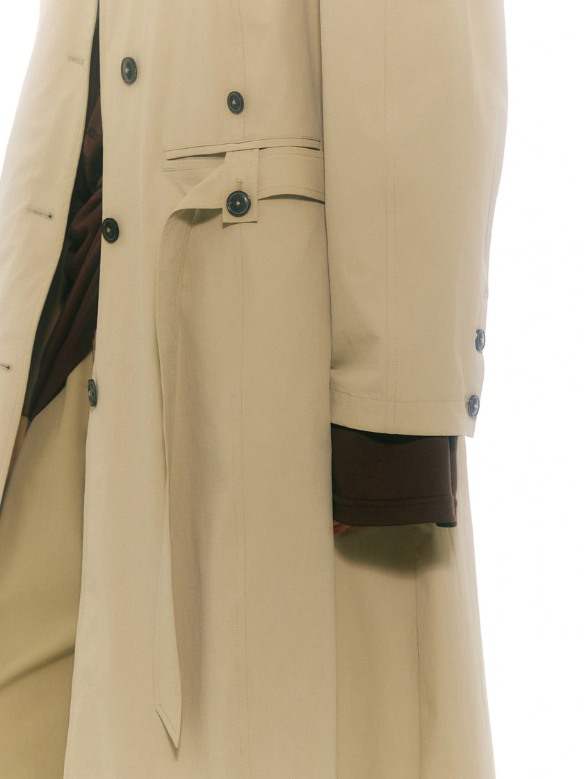 Manteau Long Ceinturé Cove