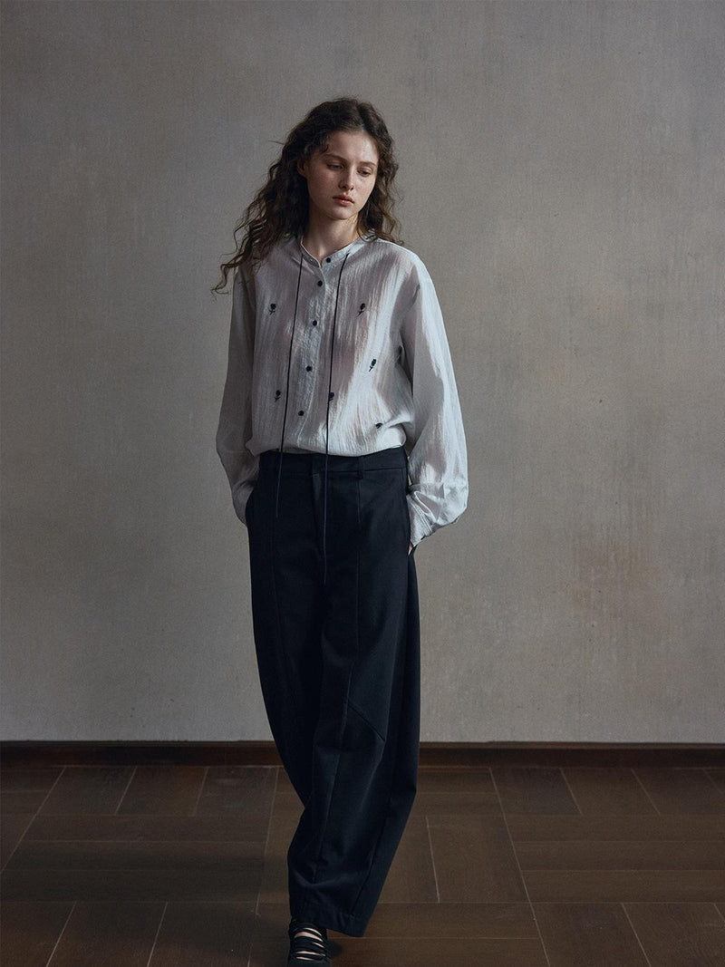 Chemise Opal Trace En Mélange De Soie