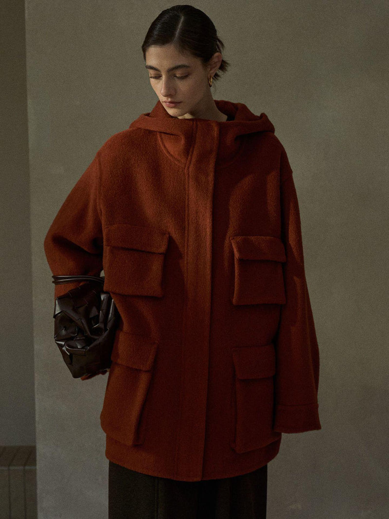 Axis Double-Faced Wool Coat