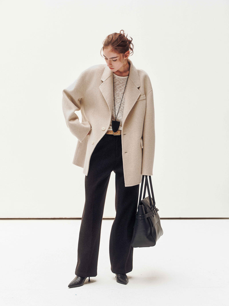 Rustic Wool Blazer