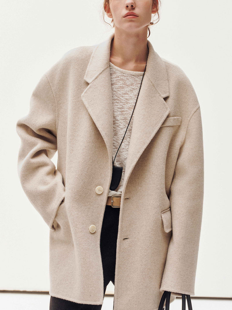 Rustic Wool Blazer