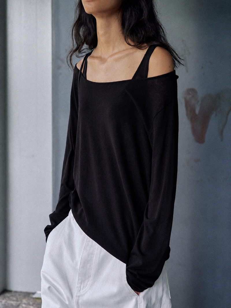 Sombra Fold Knit Top