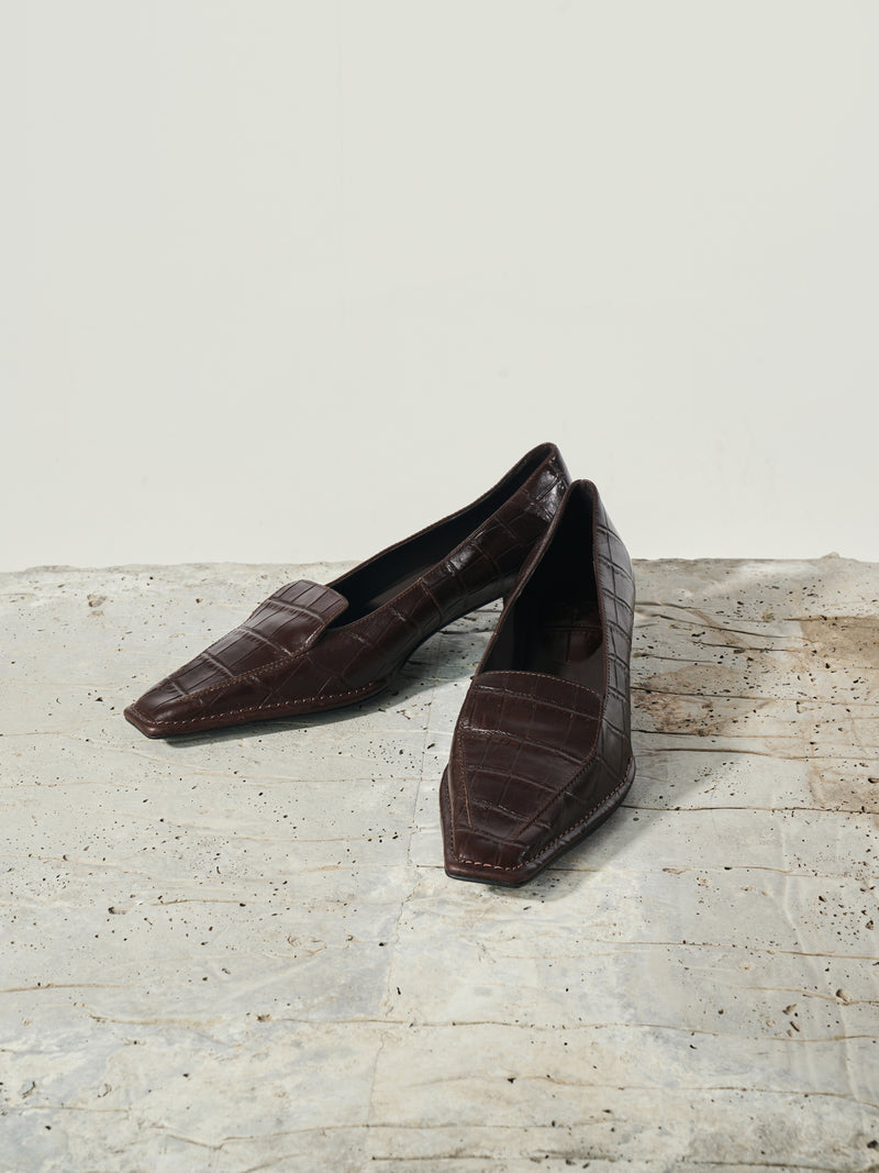 Odile Square Pumps